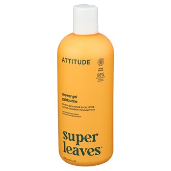 Attitude Super Leaves Shower Gel, Orange Leaves